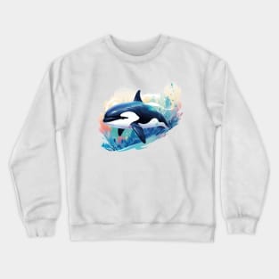 Orca Killerwhale Crewneck Sweatshirt